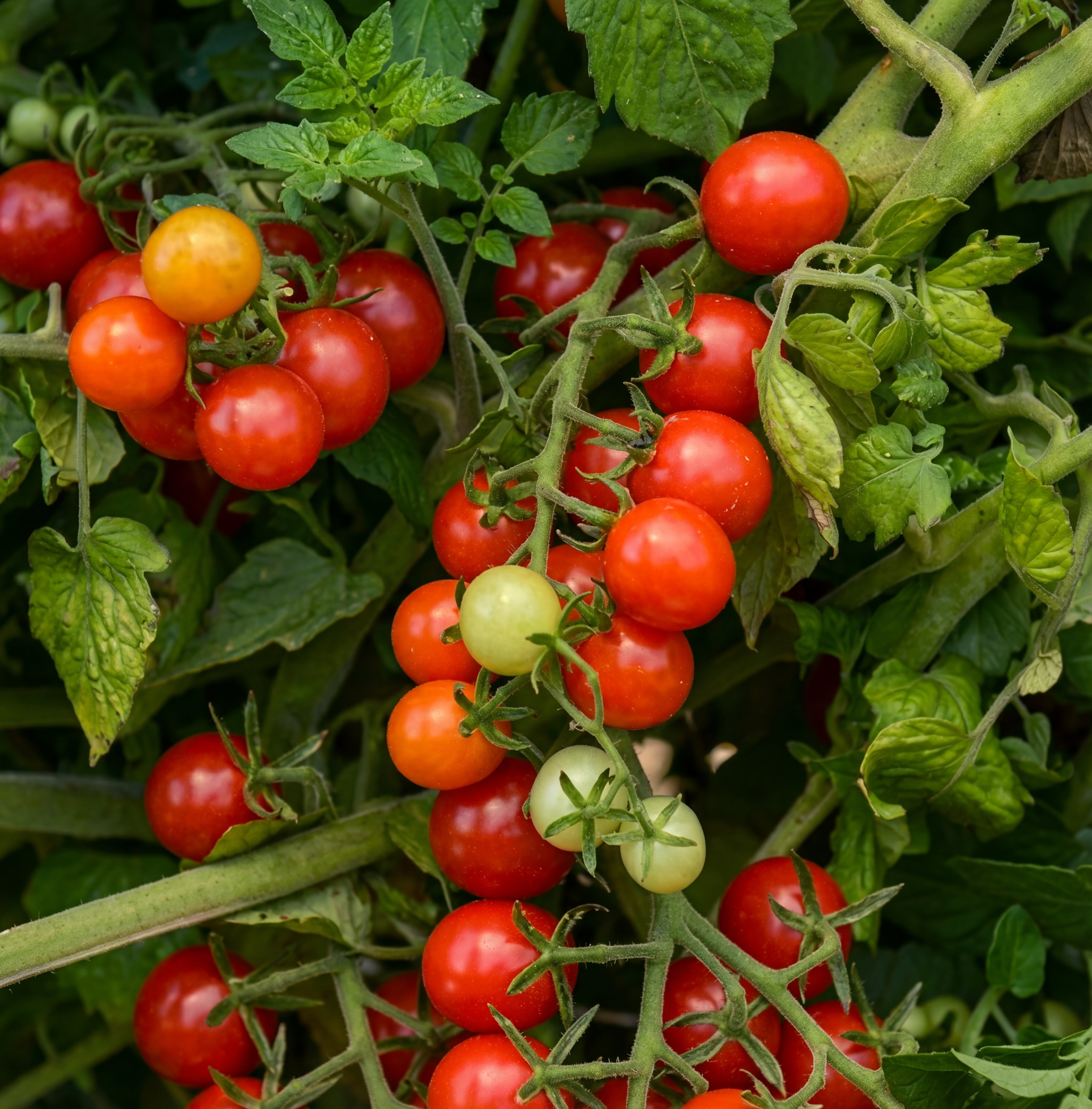 cinnamon tomato plants Solanum lycopersicum Candyland Red Tomato -currant tomatoes