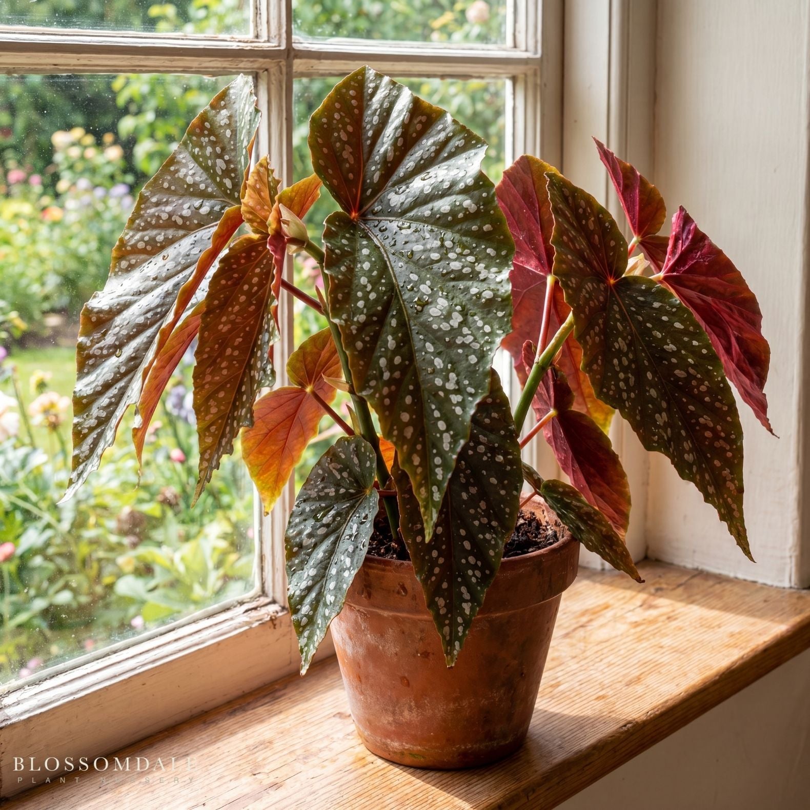 Angel Wing Begonia 'Fannie Moser'
