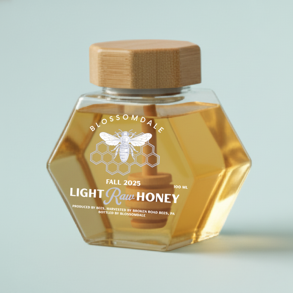 Light Organic Raw Honey