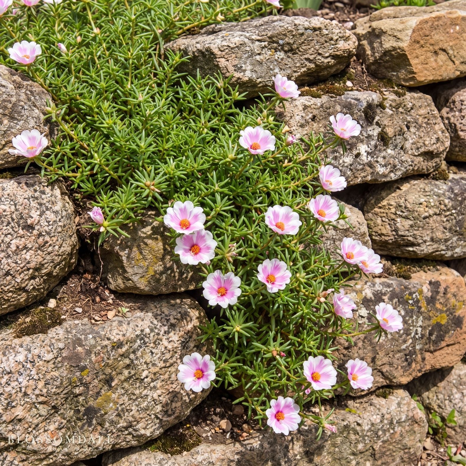 Portulaca 'Samba Pink Bicolor'