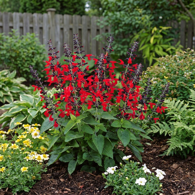 Hummingbird Forest Fire Salvia