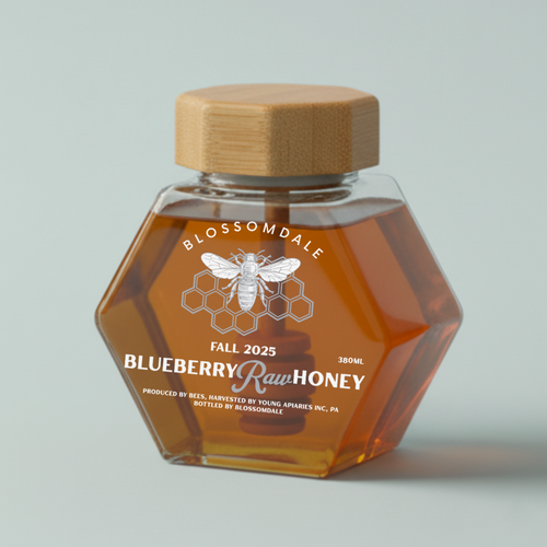 Blueberry Organic Raw Honey