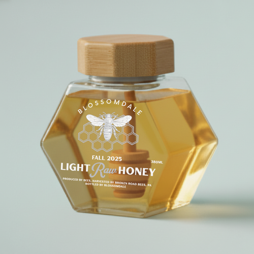 Light Organic Raw Honey
