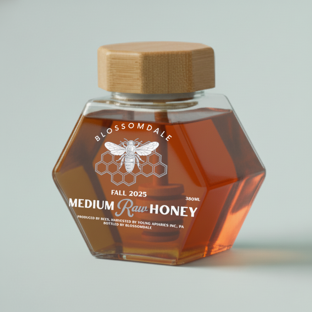 Medium Organic Raw Honey